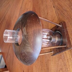 Wooden Candle Holder